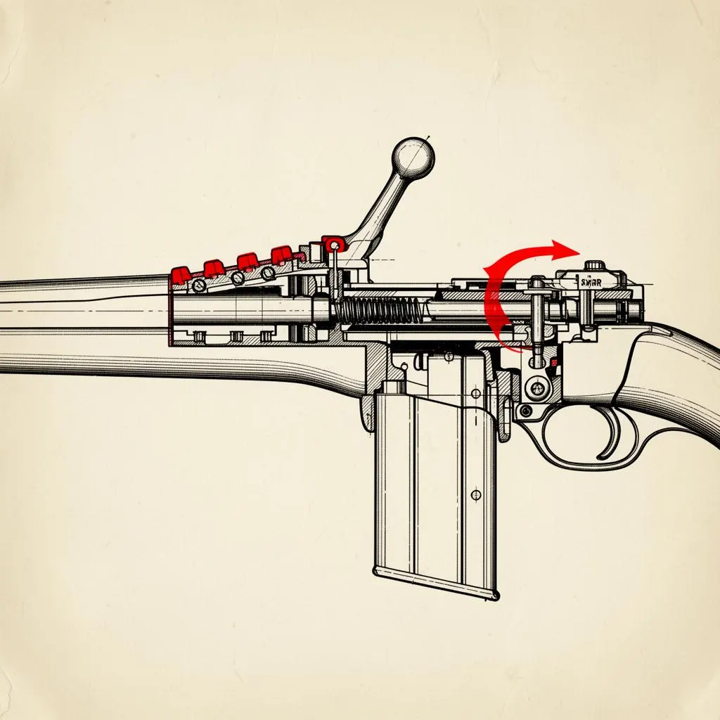 Bolt action manuale